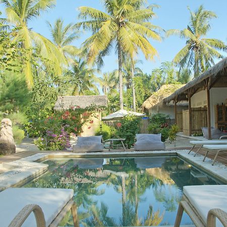 La Cocoteraie Ecolodge - Luxury Glamping Tents Gili Trawangan Bagian luar foto