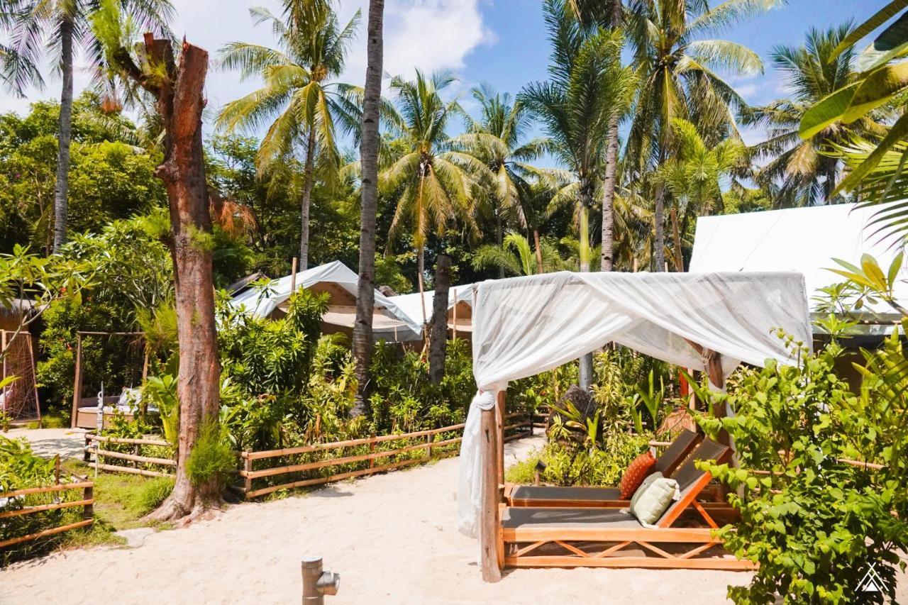 La Cocoteraie Ecolodge - Luxury Glamping Tents Gili Trawangan Bagian luar foto
