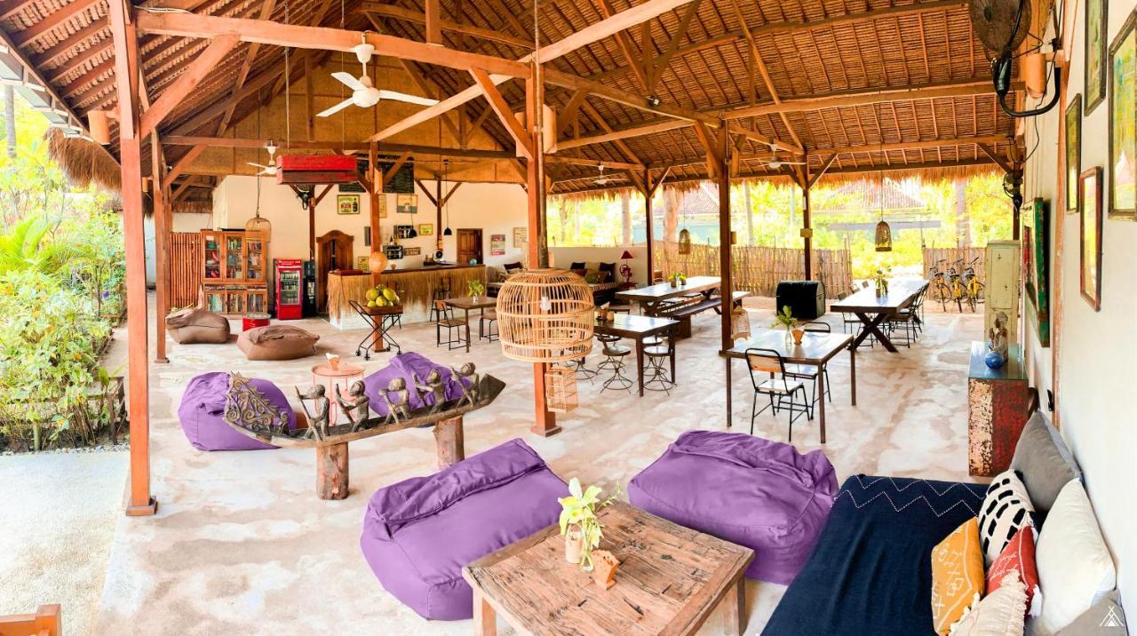 La Cocoteraie Ecolodge - Luxury Glamping Tents Gili Trawangan Bagian luar foto