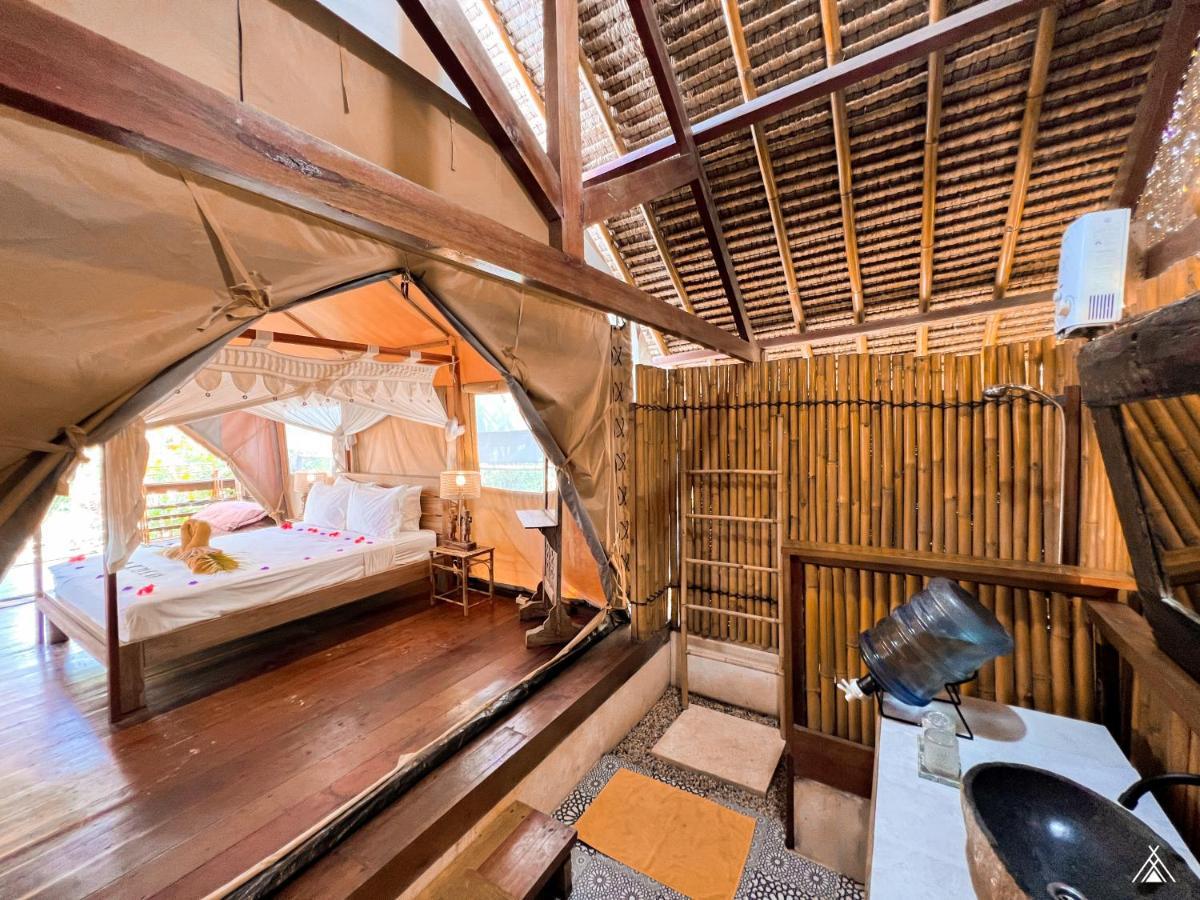 La Cocoteraie Ecolodge - Luxury Glamping Tents Gili Trawangan Bagian luar foto