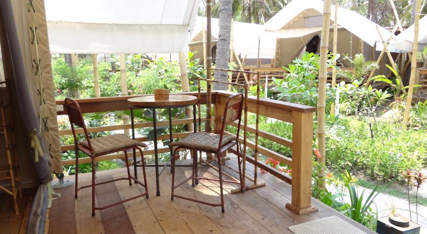 La Cocoteraie Ecolodge - Luxury Glamping Tents Gili Trawangan Ruang foto