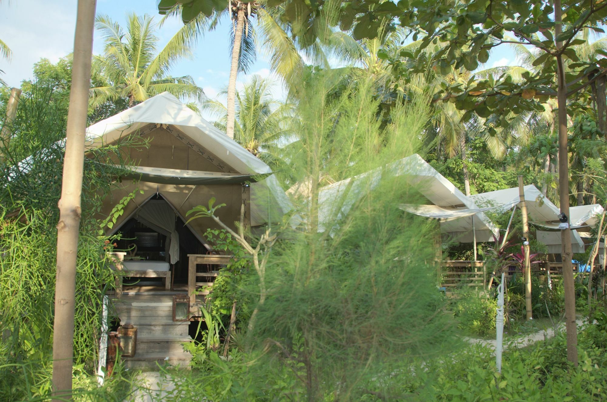 La Cocoteraie Ecolodge - Luxury Glamping Tents Gili Trawangan Bagian luar foto