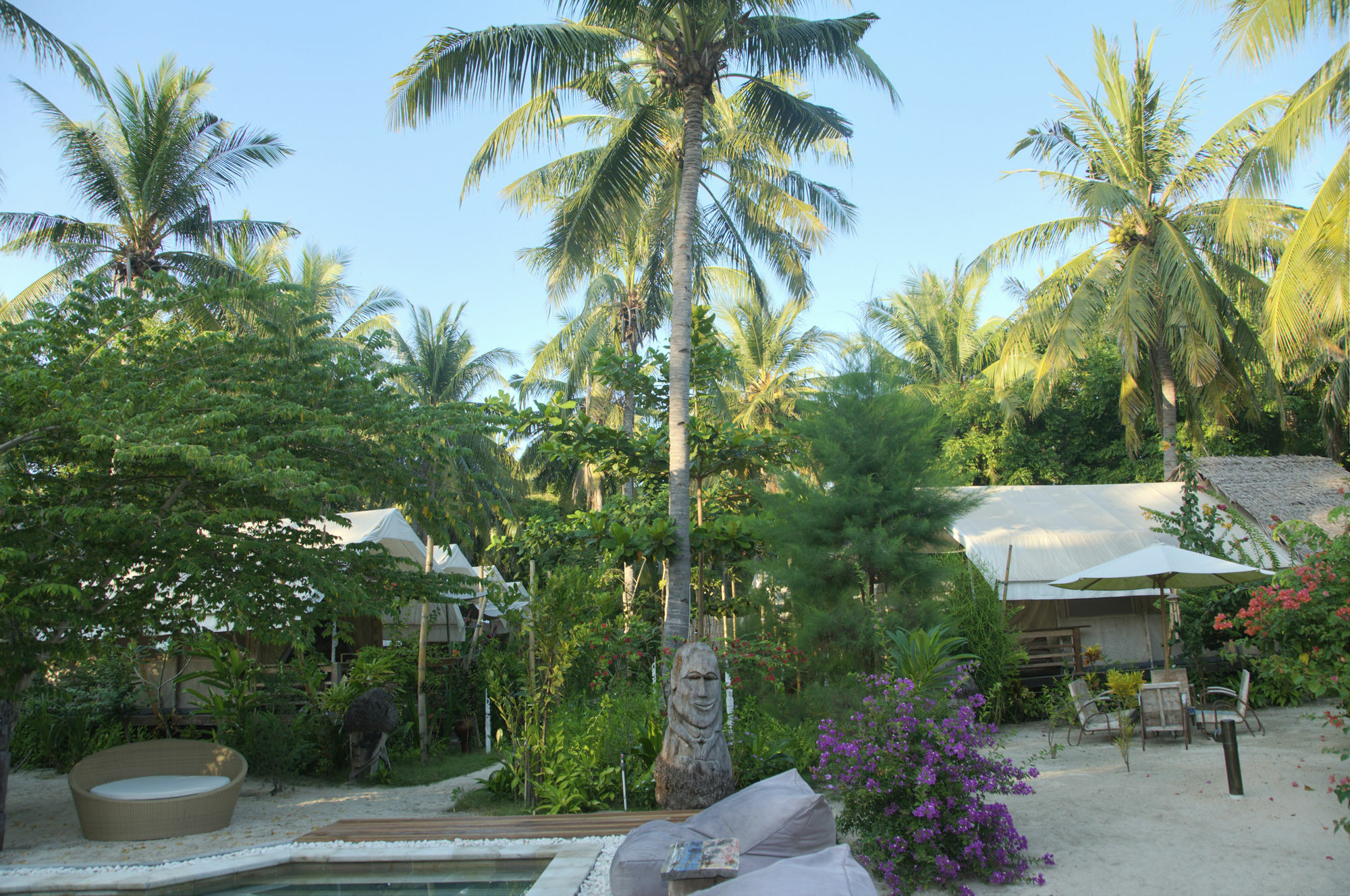 La Cocoteraie Ecolodge - Luxury Glamping Tents Gili Trawangan Bagian luar foto