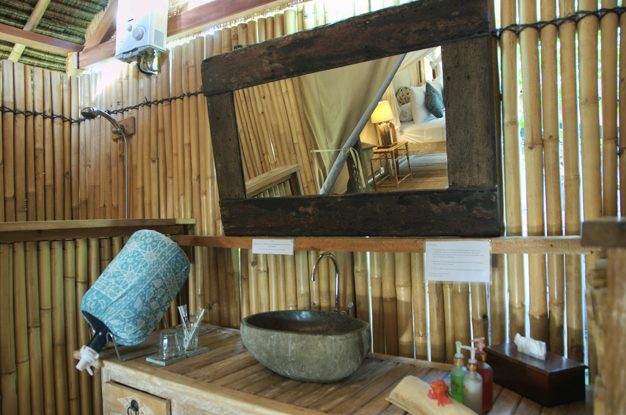 La Cocoteraie Ecolodge - Luxury Glamping Tents Gili Trawangan Bagian luar foto