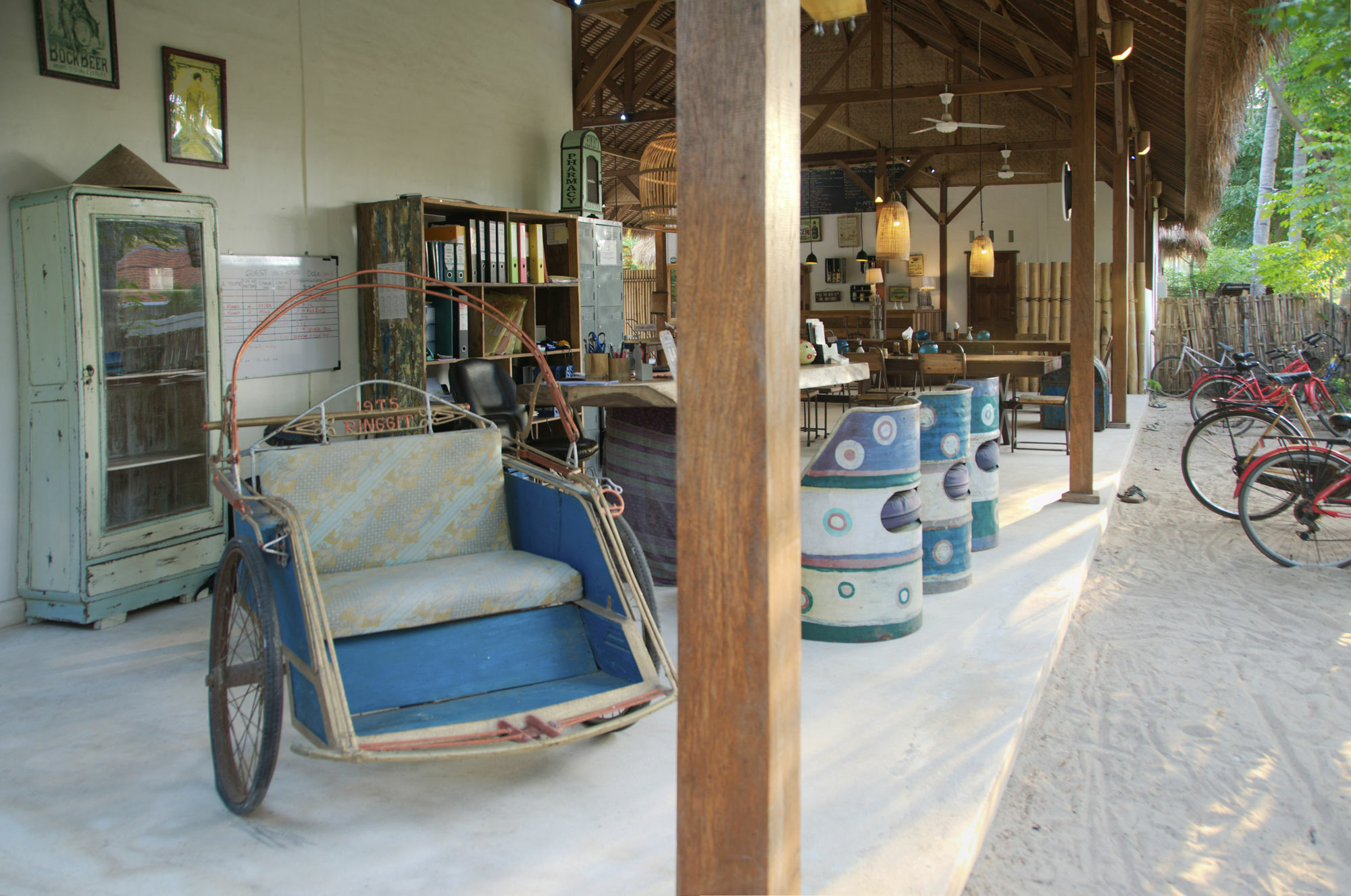 La Cocoteraie Ecolodge - Luxury Glamping Tents Gili Trawangan Bagian luar foto