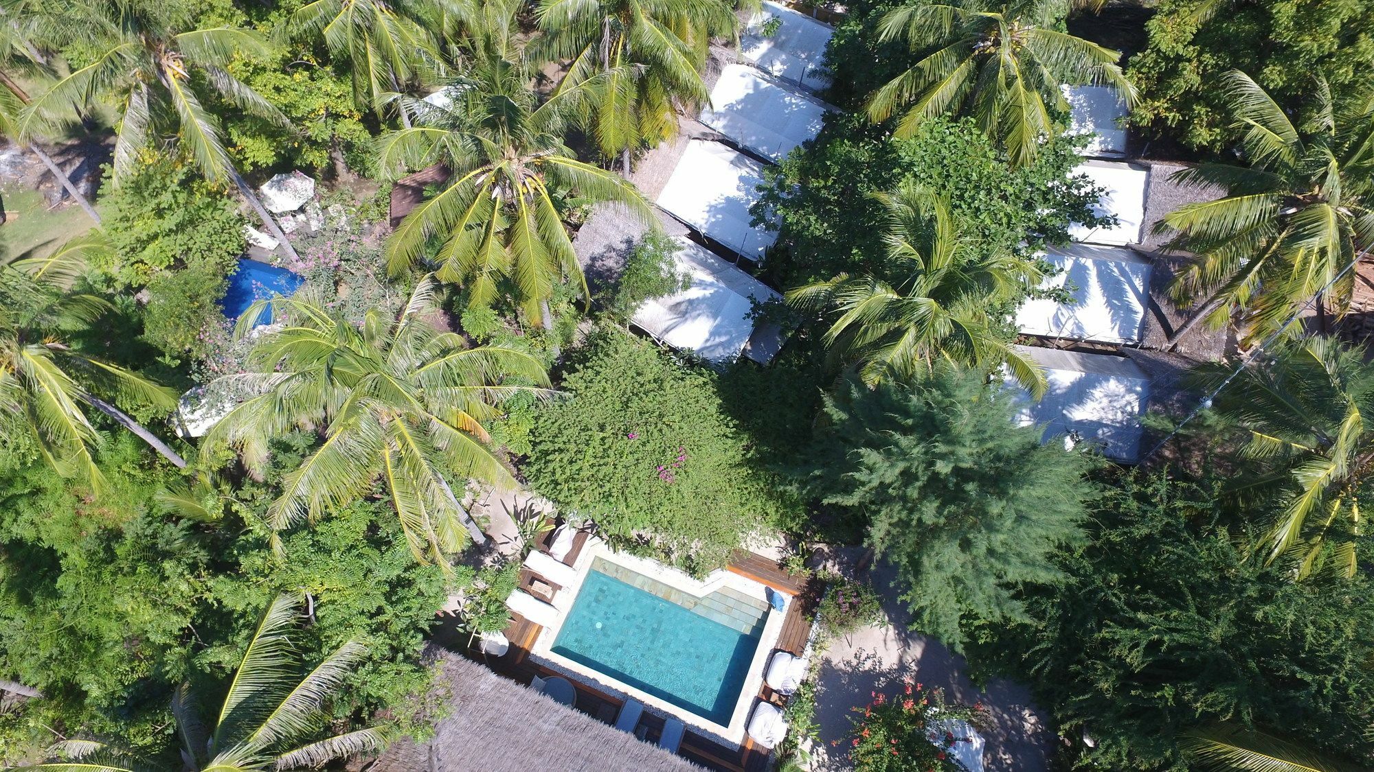 La Cocoteraie Ecolodge - Luxury Glamping Tents Gili Trawangan Bagian luar foto